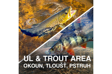 Zvýhodněné sady nástrah na pstruhy, okouny, UL a TROUT AREA 