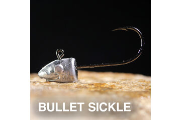 Jigové hlavičky REDBASS Bullet Sickle