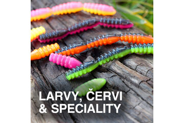 Larvy, červi a speciality