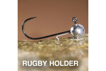 Jigové hlavičky REDBASS Sickle RUGBY - LURE HOLDER