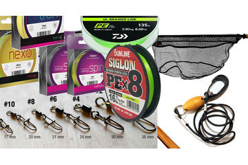 Šňůry, vlasce a příslušenství