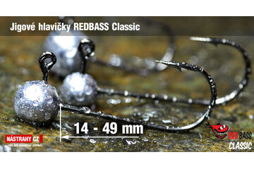 Jigové hlavičky REDBASS Classic