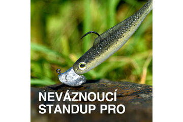 Neváznoucí jigové hlavičky REDBASS StandUp Pro Sickle
