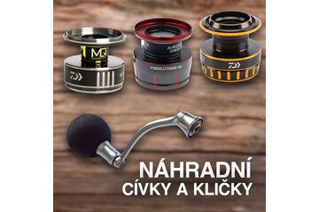 Náhradní cívky a kličky