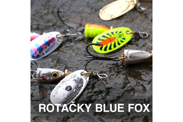 Rotační třpytky BLUE FOX